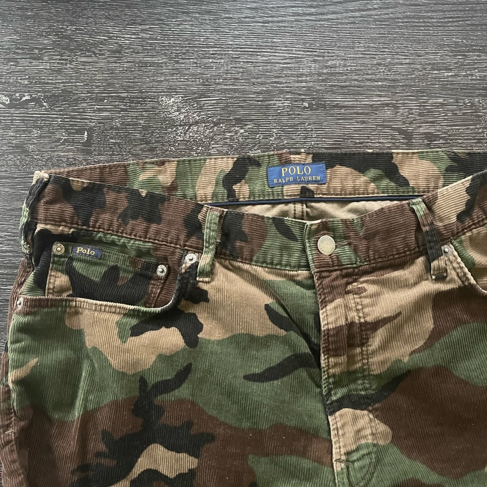 Polo Ralph Lauren Camo Corduroy Trousers